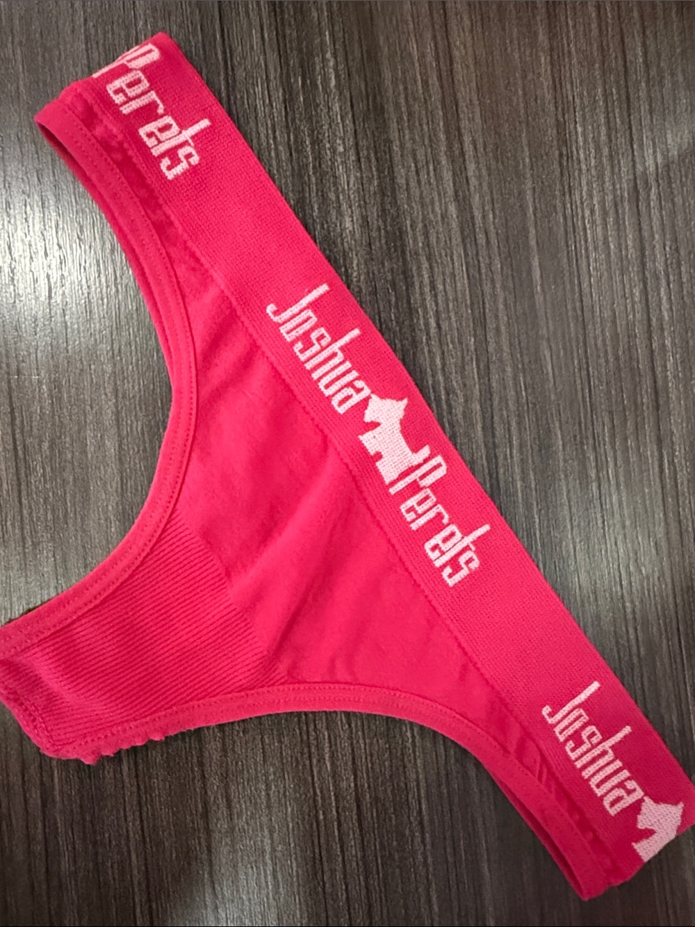 Joshua Perets Pink Thong S / XS